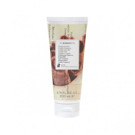 Comprar korres leche corporal vainilla y canela al mejor precio en Pharmazon, tu farmacia online Comprar korres leche corporal vainilla y canela