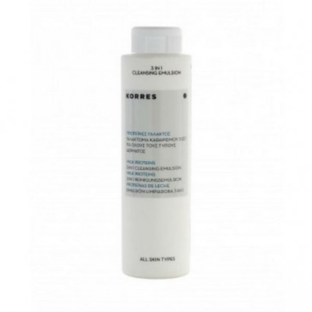 Comprar korres emulsión limpiadora 3 en 1 proteínas de la leche al mejor precio en Pharmazon, tu farmacia online Comprar korres emulsión limpiadora 3 en 1 proteínas de la leche