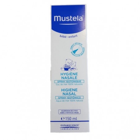 Comprar mustela higiene nasal agua de mar 150ml spray isotónico
