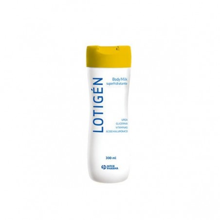 Comprar lotigén body milk superhidratante 300 ml al mejor precio en Pharmazon, tu farmacia online Comprar lotigén body milk superhidratante 300 ml