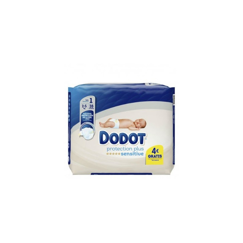 Dodot Sensitive Kit Recien Nacido Pañales T1 Pack