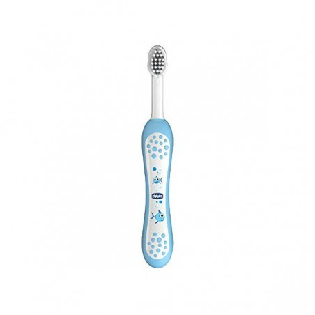 Comprar chicco cepillo dental infantil celeste 6 -36 meses