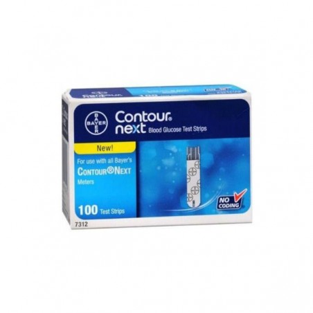 Comprar tiras reactivas contour next glucemia 100 tiras