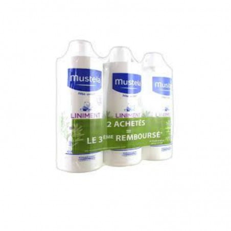 Comprar 3 x mustela linimento bebé 400 ml