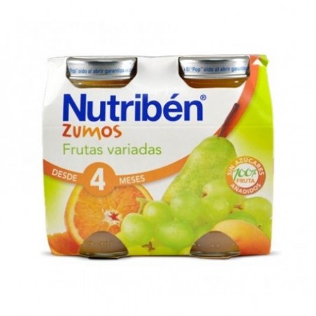 Comprar nutribén zumo frutas variadas 130 ml