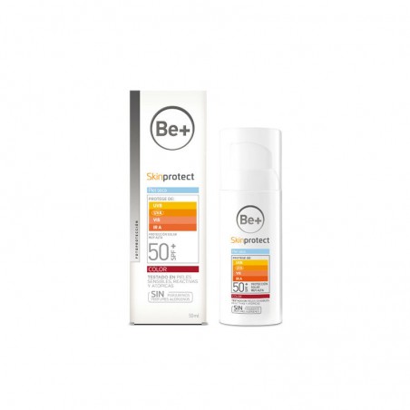 Comprar be+ skin protect piel seca color spf50+ al mejor precio en Pharmazon, tu farmacia online Comprar be+ skin protect piel seca color spf50+