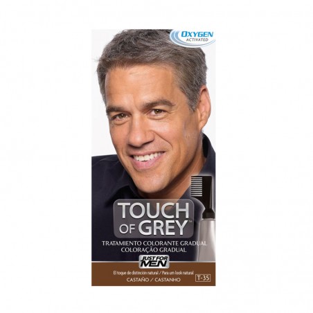 Comprar just for men touch of grey castaño 40 g