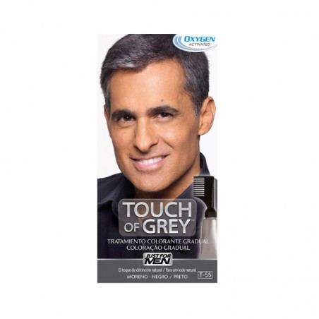 Comprar just for men touch of grey moreno negro 40 g