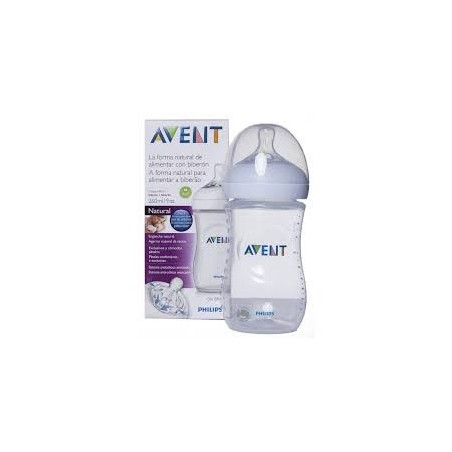 Comprar avent biberon 260 ml natural 1m+