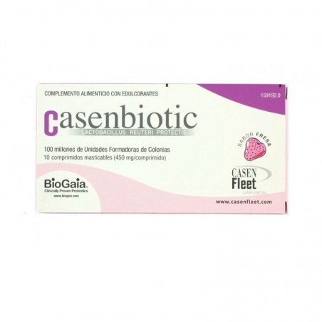 Comprar casenbiotic fresa 10 comprimidos