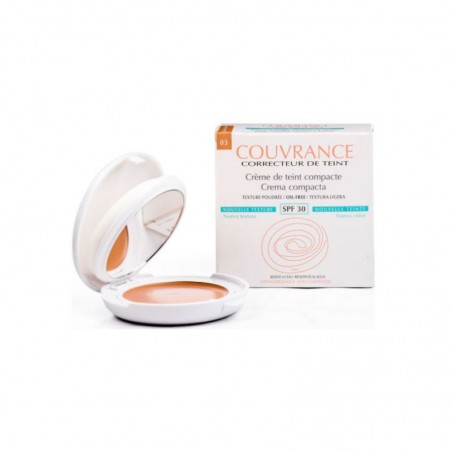 Comprar avene couvrance crema compacta oil free 9.5 g arena