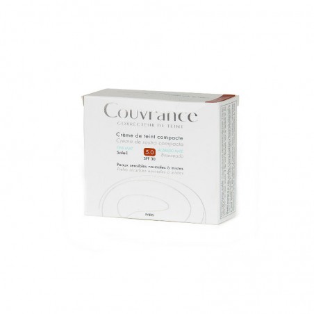 Comprar avene couvrance crema compacta oil free 9.5 g bronceado