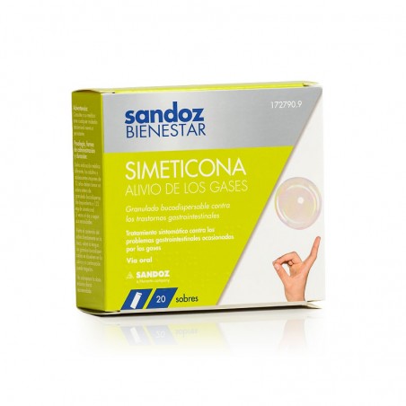 Comprar sandoz bienestar simeticona 20 sobres