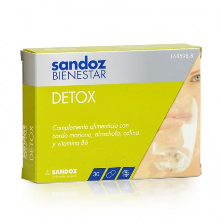 Comprar sandoz bienestar detox 30 cápsulas
