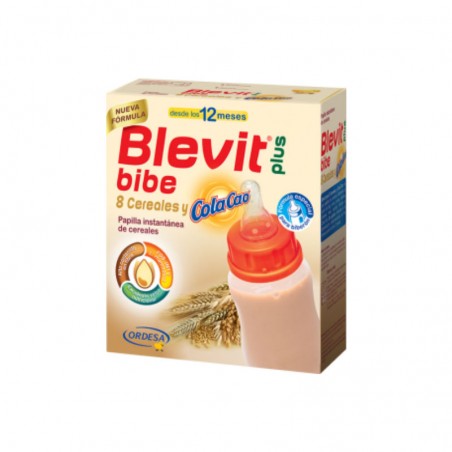 Comprar blevit plus bibe 8 cereales y cola cao 600 g