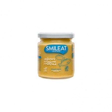 Comprar smileat tarrito eco verduras con lubina y merluza 230 g