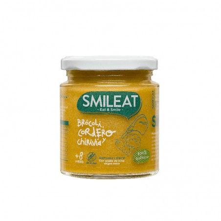 Comprar smileat tarrito eco brócoli, cordero y chirivía 230 g