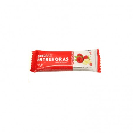 Comprar obegrass entrehoras barritas chocolate blanco y frutos rojos 20 unidades