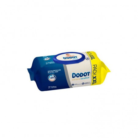 Comprar dodot toallitas sensitive pack xxl 72 unidades