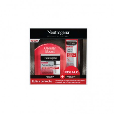 Comprar neutrogena cellular boost crema noche regeneradora 50 ml + regalo contorno ojos 15 ml