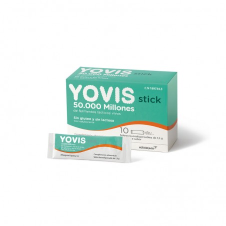 Comprar yovis 10 sticks