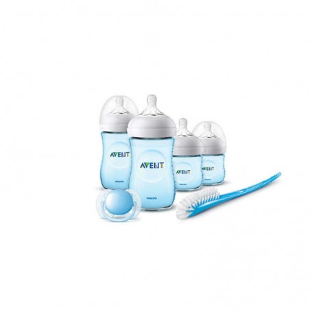 Comprar avent set natural para recién nacidos azul