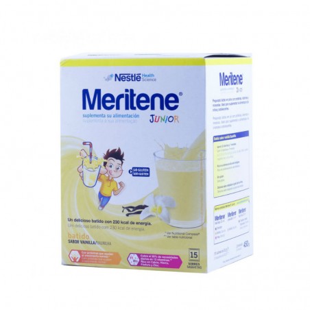 Comprar meritene junior vainilla 15 sobres