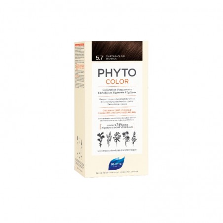 Comprar phytocolor tinte 5.7 castaño marrón claro