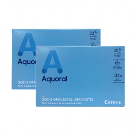 Comprar aquoral monodosis 0.5 ml 20 uds pack de 2