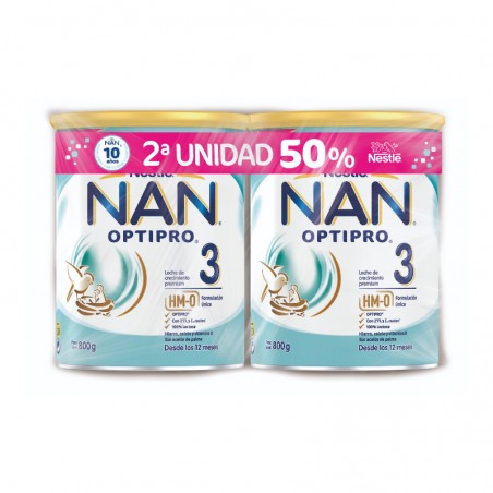 Comprar nan 3 optipro duplo 2 x 800 g