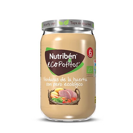 Comprar nutriben eco potito huerta pavo 235 g