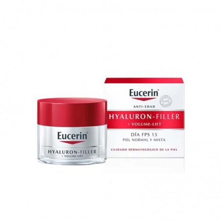 Comprar eucerin hyaluron filler + volume lift crema día piel normal mixta 50 ml