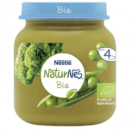Comprar nestlé naturnes bio tarrito de guisantes y brócoli 125 g
