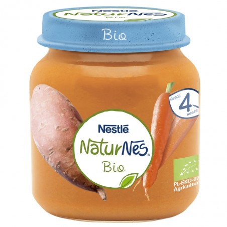 Comprar nestlé naturnes bio tarrito de zanahoria y boniato 125 g