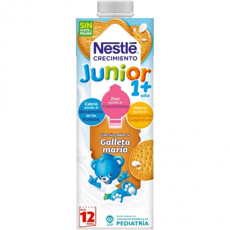 Comprar nestlé crecimiento junior +1 galleta maría 1l