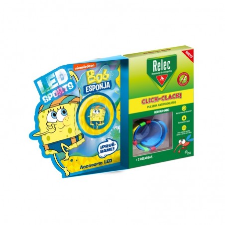 Comprar pulsera relec infantil bob esponja led natación