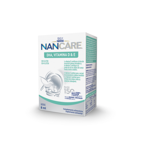 Comprar nestlé nancare dha, vitamina d&e 8ml