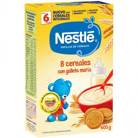 Comprar nestle papilla 8 cereales galleta maria