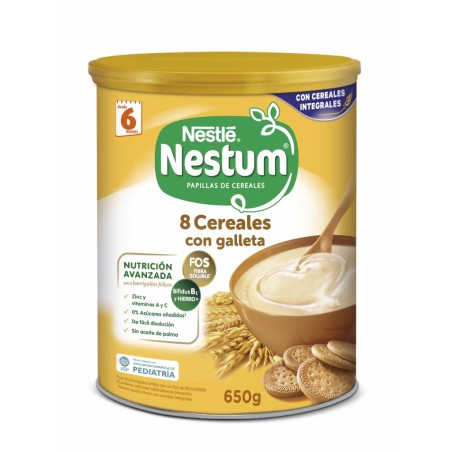 Comprar nestum 8 cereales con galleta 650 g