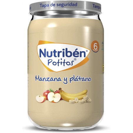 Comprar nutriben potitos manzana y plátano 235 g