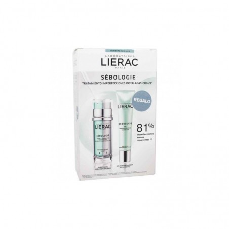 Comprar lierac sébologie sérum doble concentrado 30 ml + gel seborregulador 40 ml