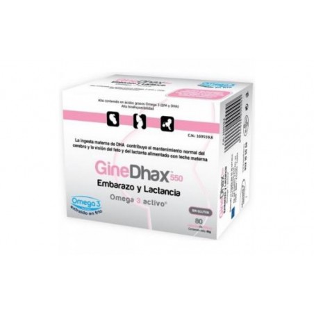 Comprar ginedhax embarazo 550mg. 80cap.