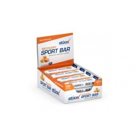 Comprar etixx recovery bar sabor caramelo 12barritas.