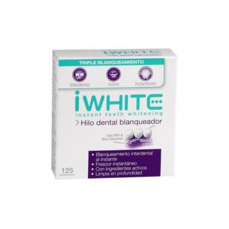 Comprar iwhite hilo dental blanqueador.