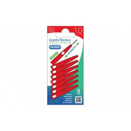 Comprar cepillo interdental retractil 1mm 8ud.