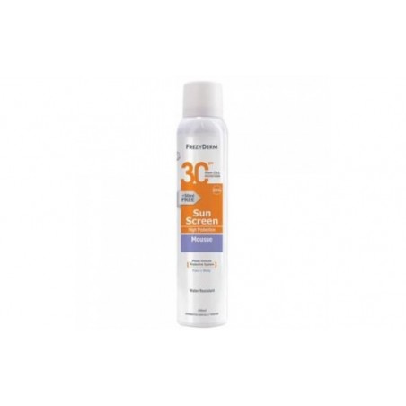 Comprar sun screen spf30 espuma corporal solar 150ml. al mejor precio en Pharmazon, tu farmacia online Comprar sun screen spf30 espuma corporal solar 150ml.
