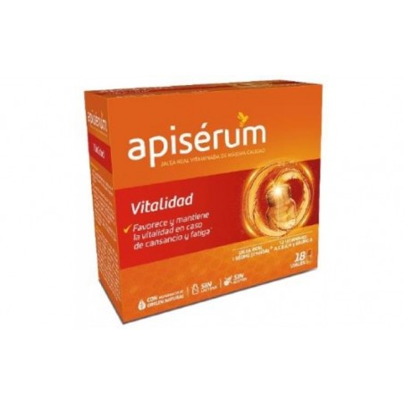 Comprar apiserum vitalidad 18 viales