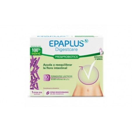 Comprar epaplus digestcare pre&probiotics 14 sticks.