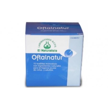 Comprar oftalnatur 15 toallitas oculares.