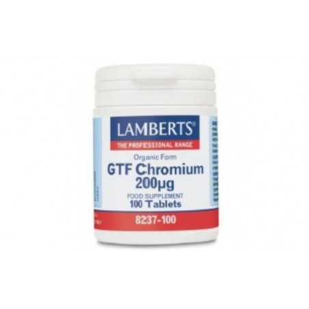 Comprar cromo gtf 200 mcg. 100 cap.